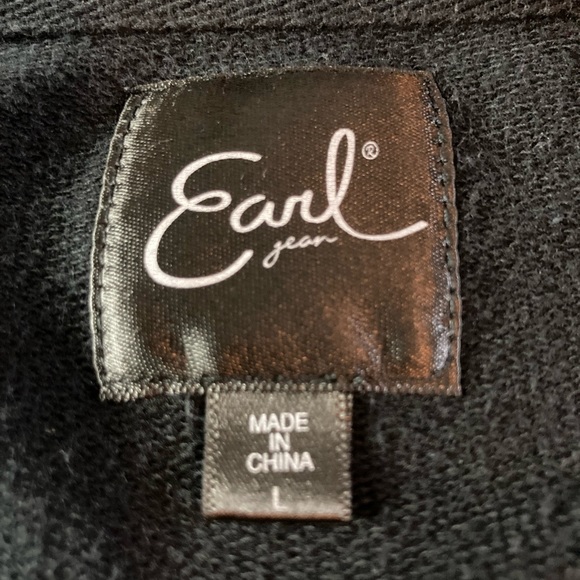 Earl Crewneck Sweatshirt Champagne Glasses Hearts Celebration Fun Holiday Large - Picture 5 of 10